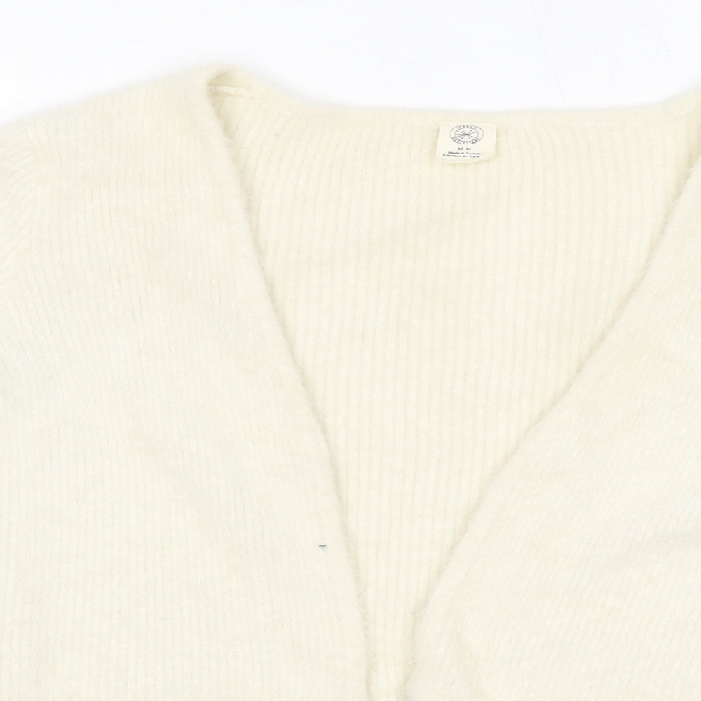Urban Outfitters Womens Ivory   Cardigan Jumper Size M