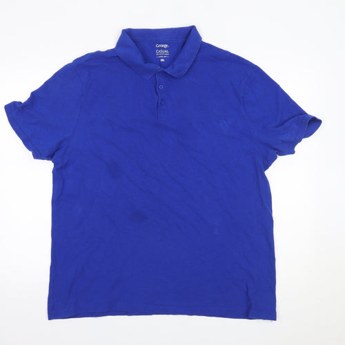 George Mens Blue    Polo Size 2XL
