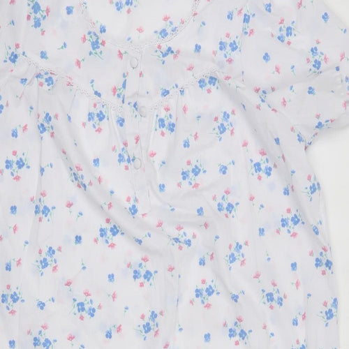 vidavi Womens White Floral  A-Line  Size 16