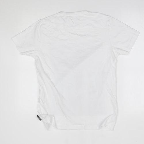 French Connection Mens White    T-Shirt Size M