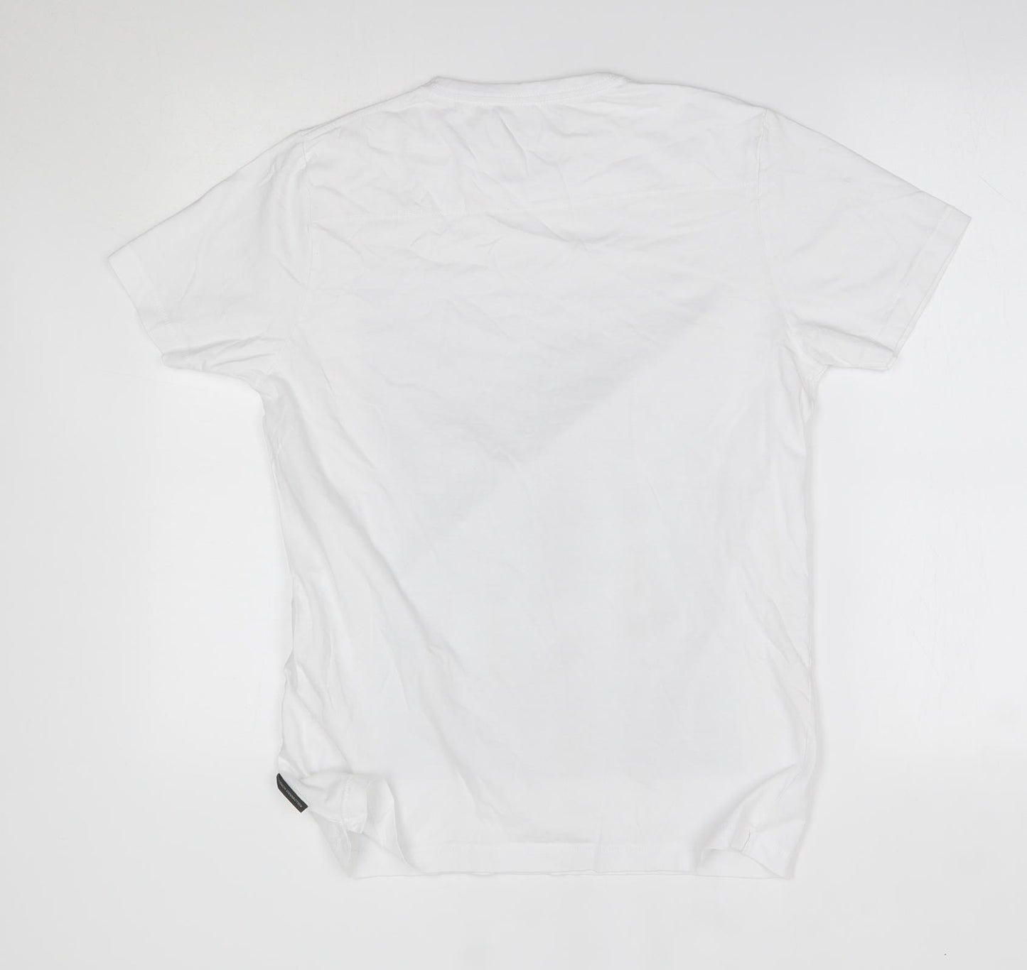 French Connection Mens White    T-Shirt Size M