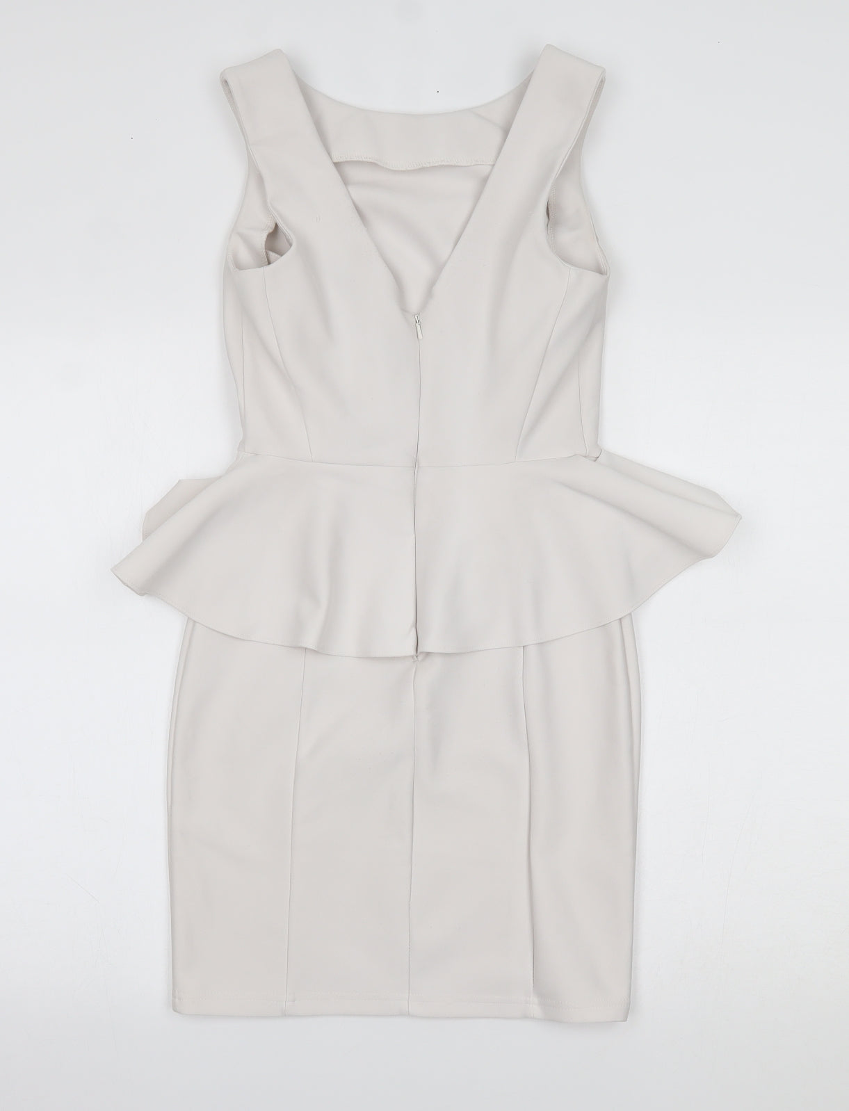 Topshop Womens White   Sheath  Size 10
