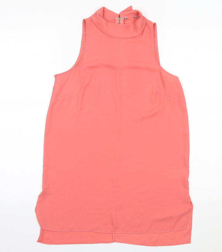 F&F Womens Pink Basic Blouse Size 8