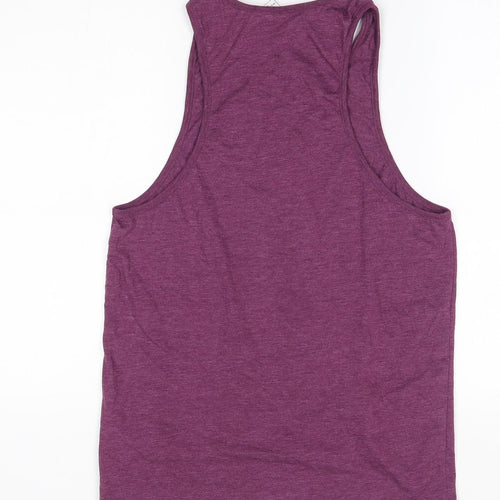 Topman Mens Purple   Basic Tank Size XS
