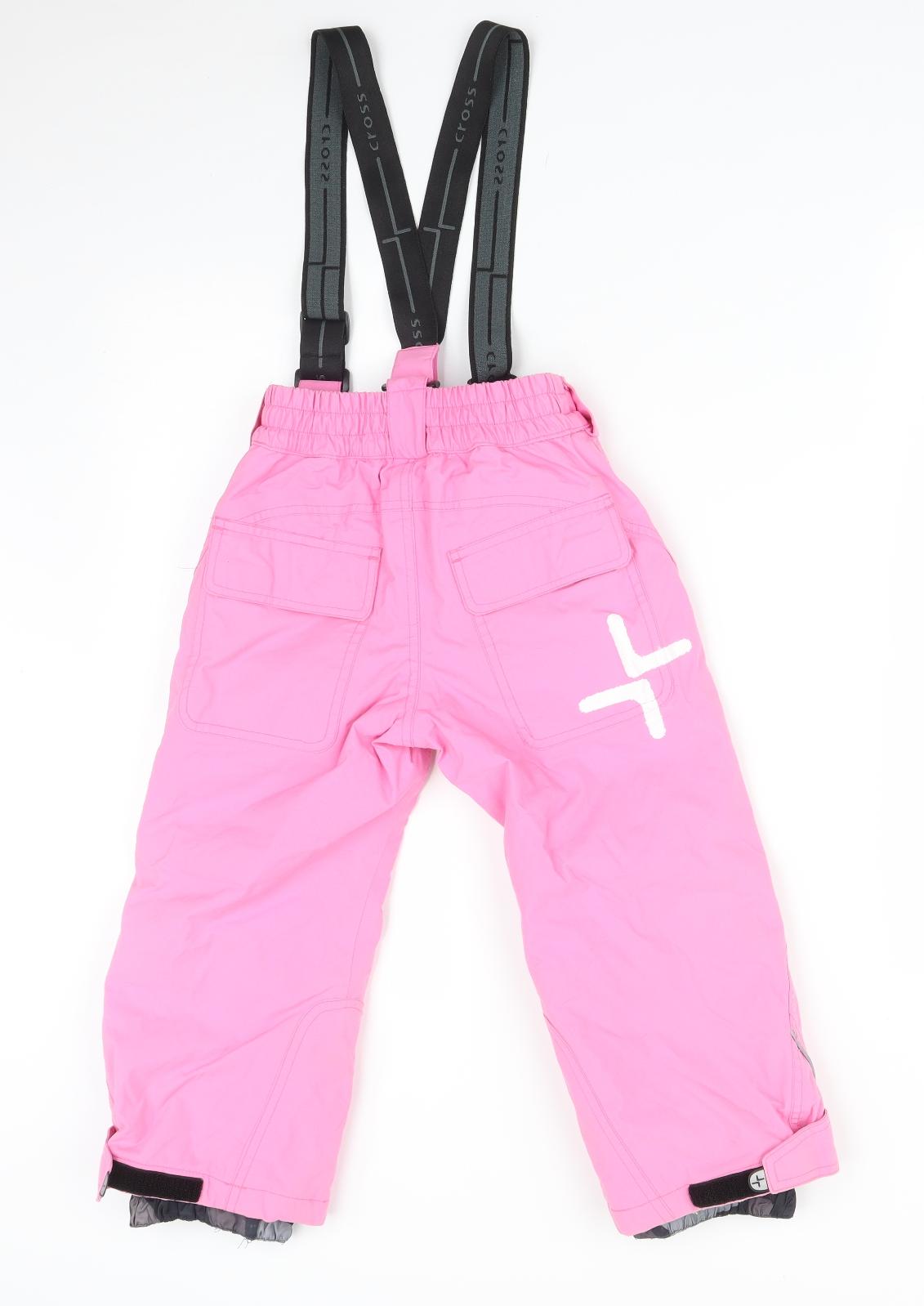 Cross Girls Pink   Snow Pants Trousers Size 4-5 Years