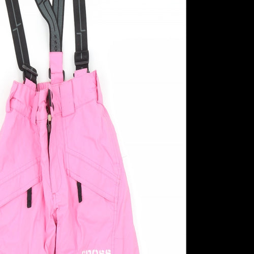 Cross Girls Pink   Snow Pants Trousers Size 4-5 Years