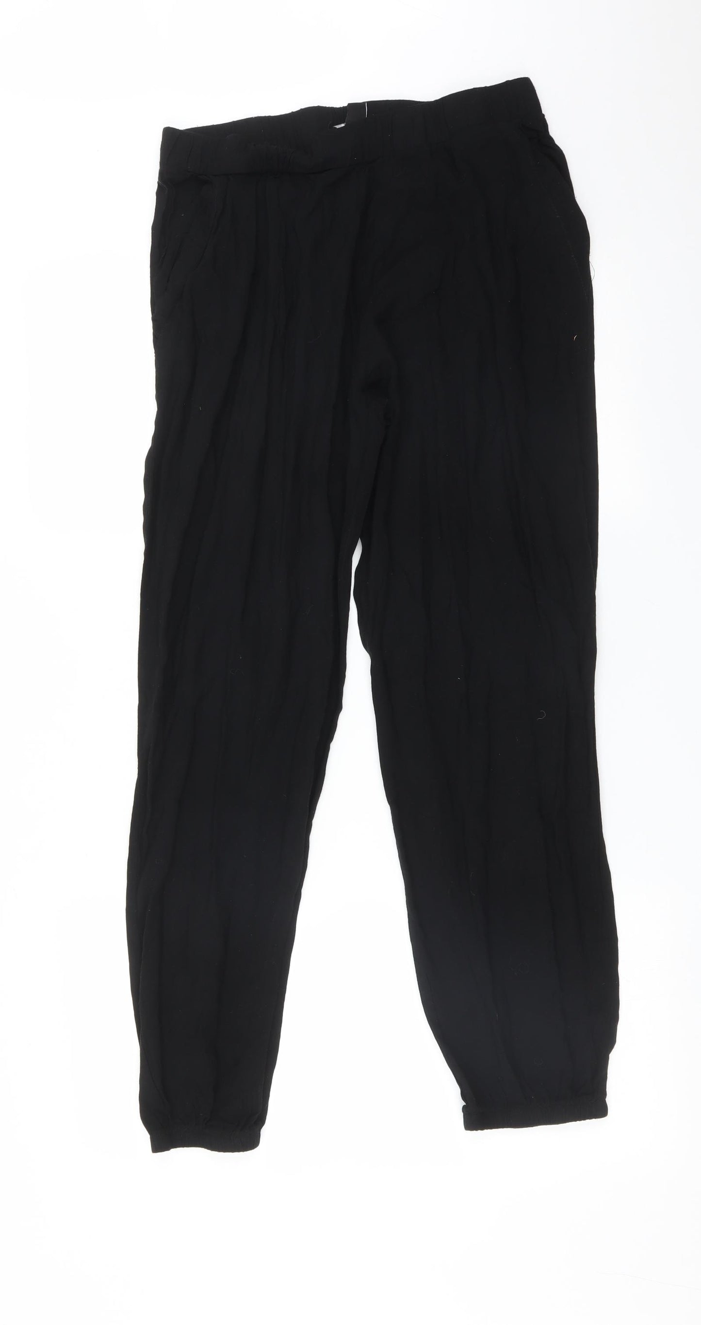 Atmosphere Womens Black   Bloomer Trousers Size 14 L28 in
