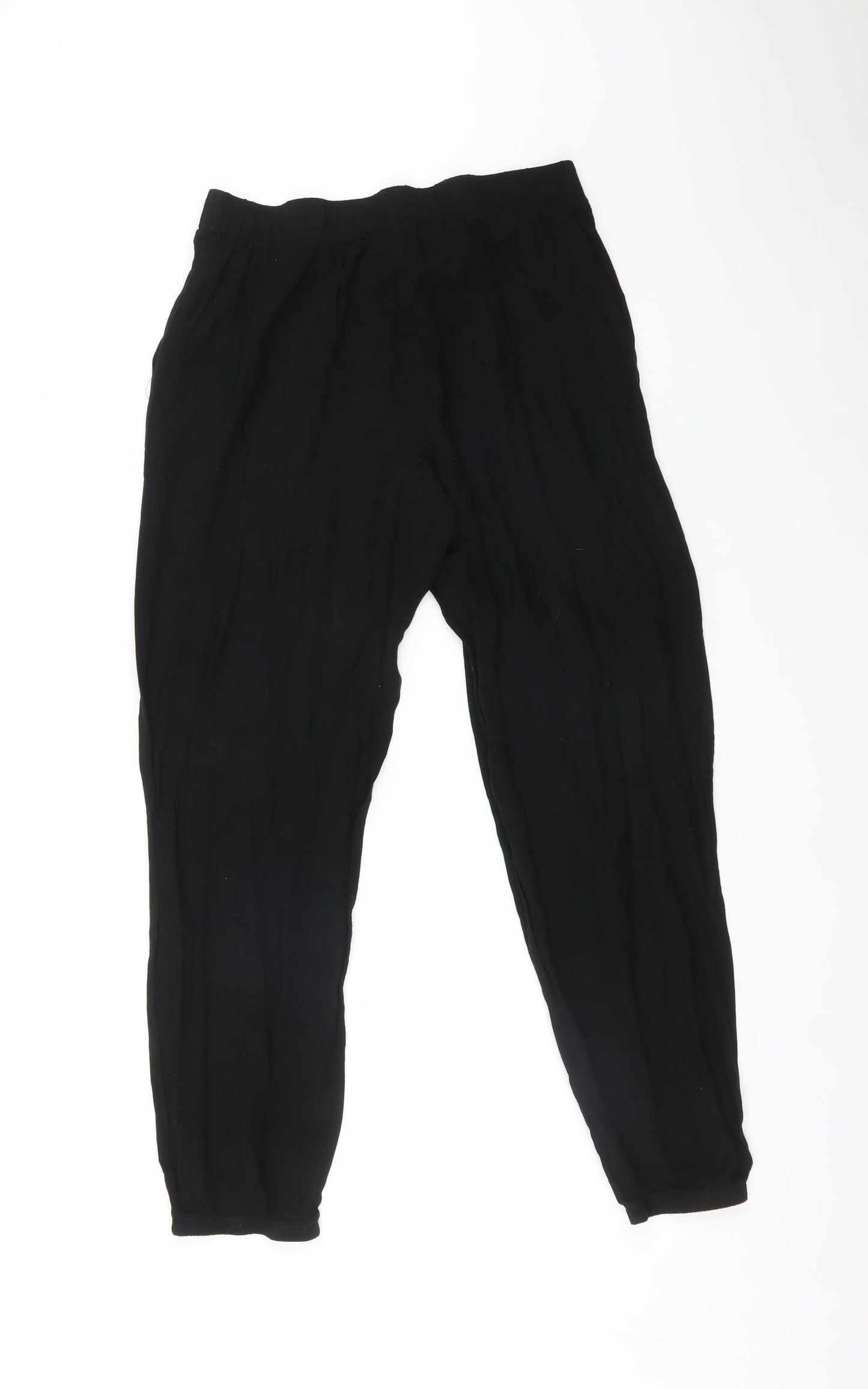 Atmosphere Womens Black   Bloomer Trousers Size 14 L28 in