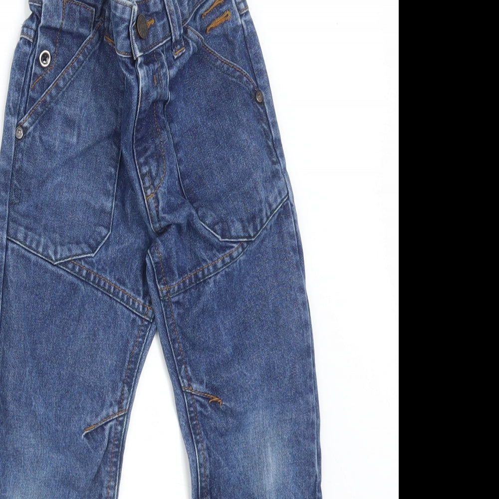 George Girls Blue   Straight Jeans Size 4-5 Years