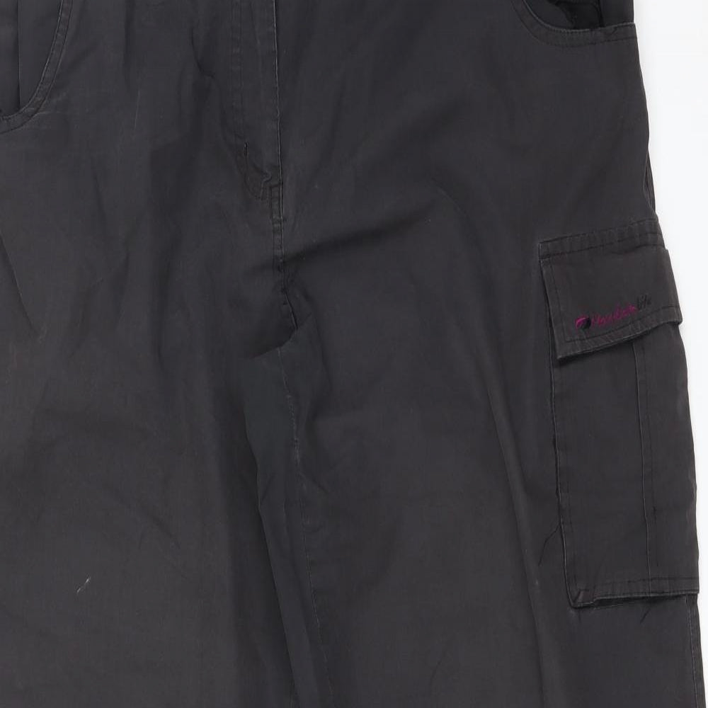 Mountain Life Womens Grey   Trousers  Size 16 L29 in