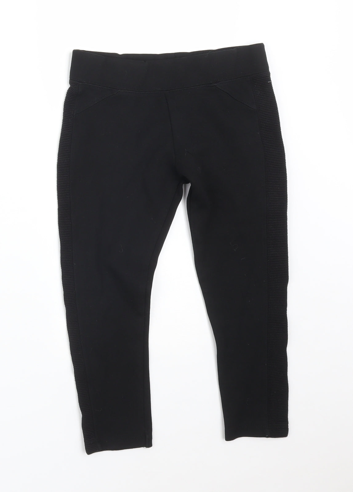 NEXT Girls Black   Jegging Trousers Size 7 Years