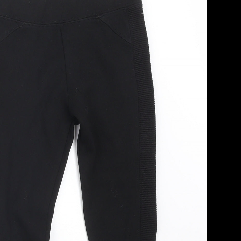 NEXT Girls Black   Jegging Trousers Size 7 Years