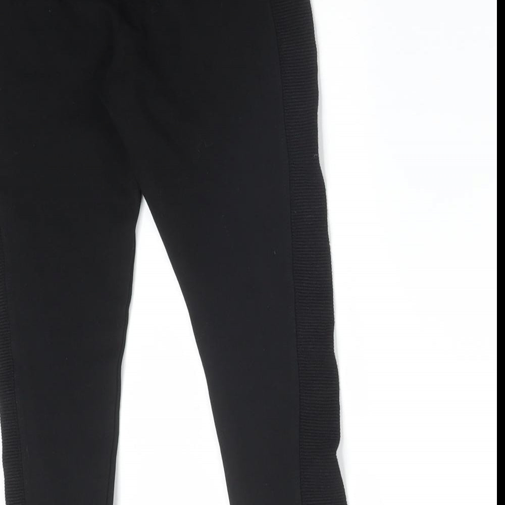 NEXT Girls Black   Jegging Trousers Size 7 Years