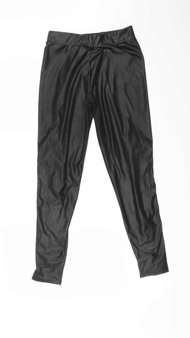 Preworn Womens Black    Leggings Size L L26 in