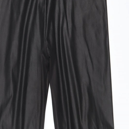 Preworn Womens Black    Leggings Size L L26 in