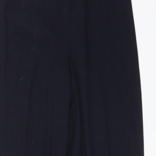 M&S Womens Blue   Trousers  Size 8 L29 in