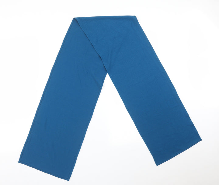 Preworn Unisex Blue   Scarf  One Size