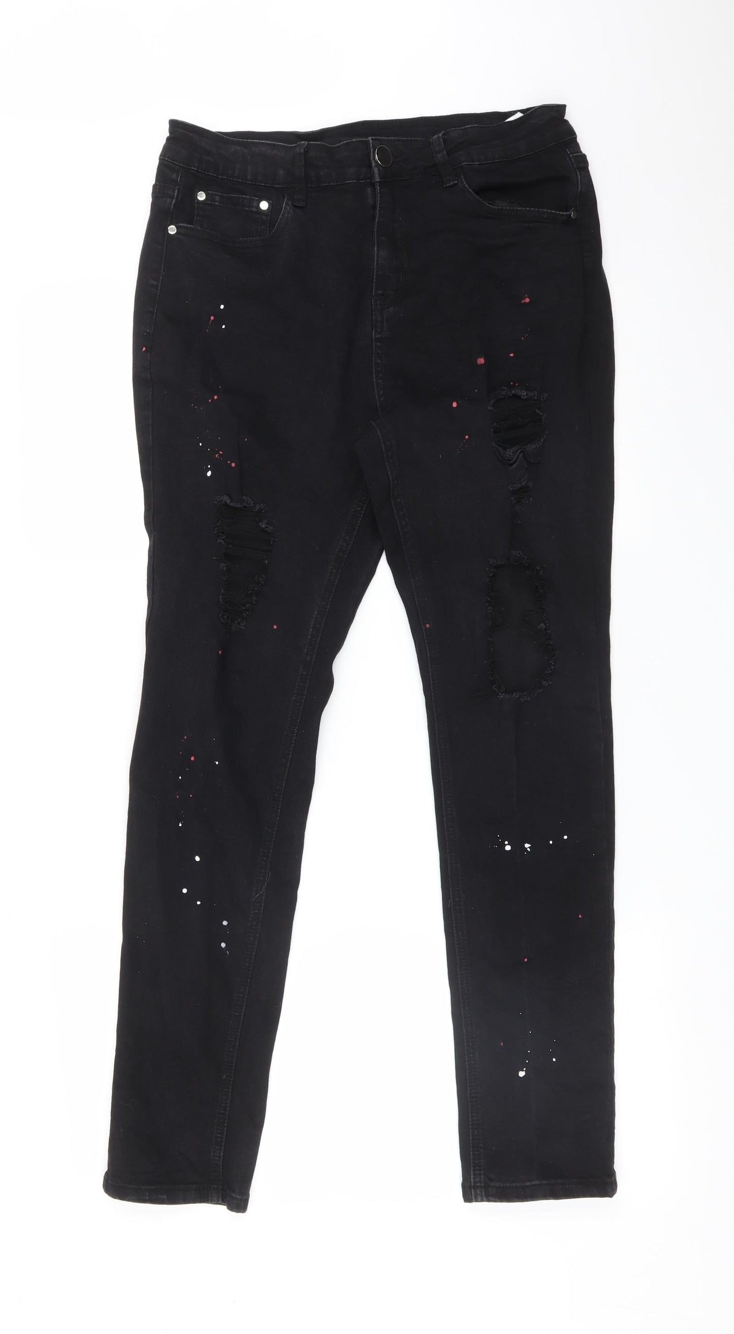 SheIn Womens Black   Skinny Jeans Size 30 L28 in