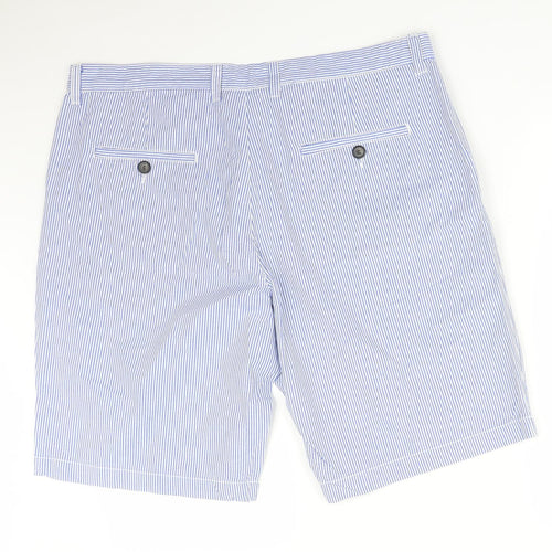 Easy Mens Multicoloured Striped  Chino Shorts Size 40