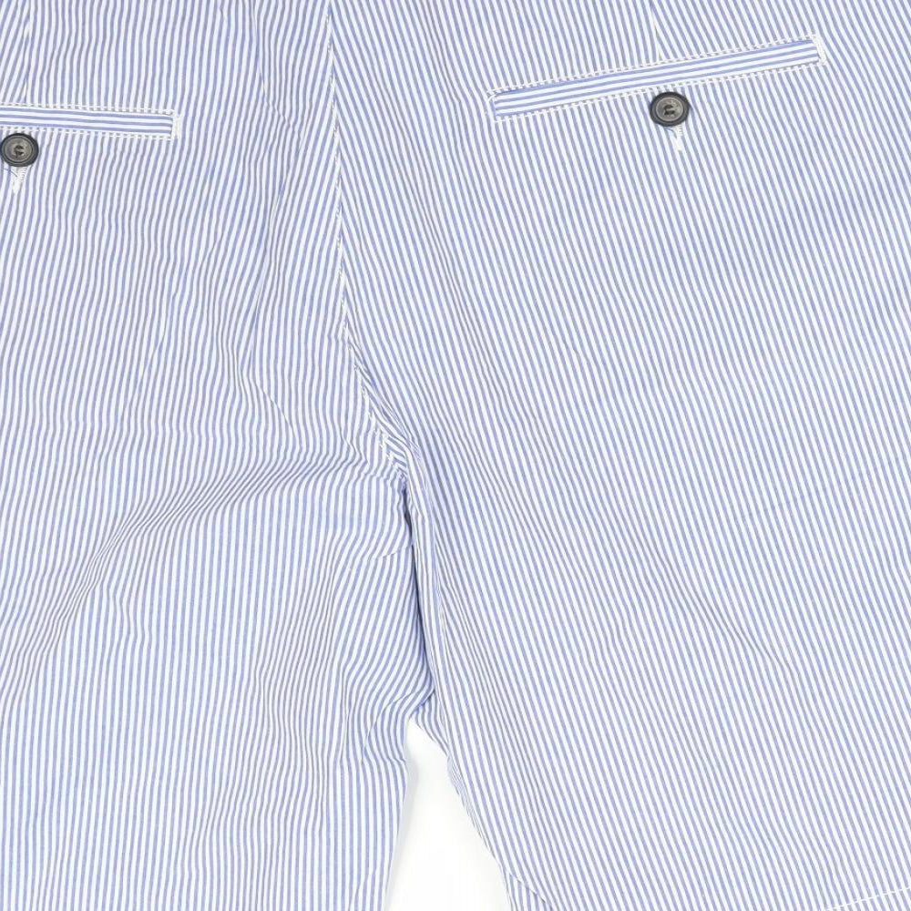 Easy Mens Multicoloured Striped  Chino Shorts Size 40