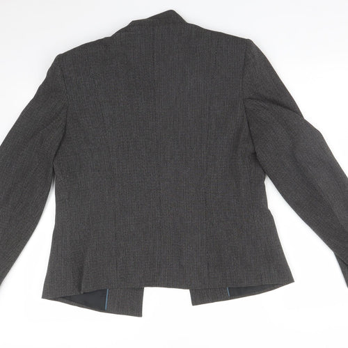 M&S Womens Black Flecked  Jacket Suit Jacket Size 12