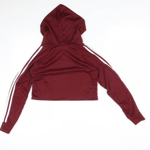 Missguided Womens Red   Pullover Hoodie Size S