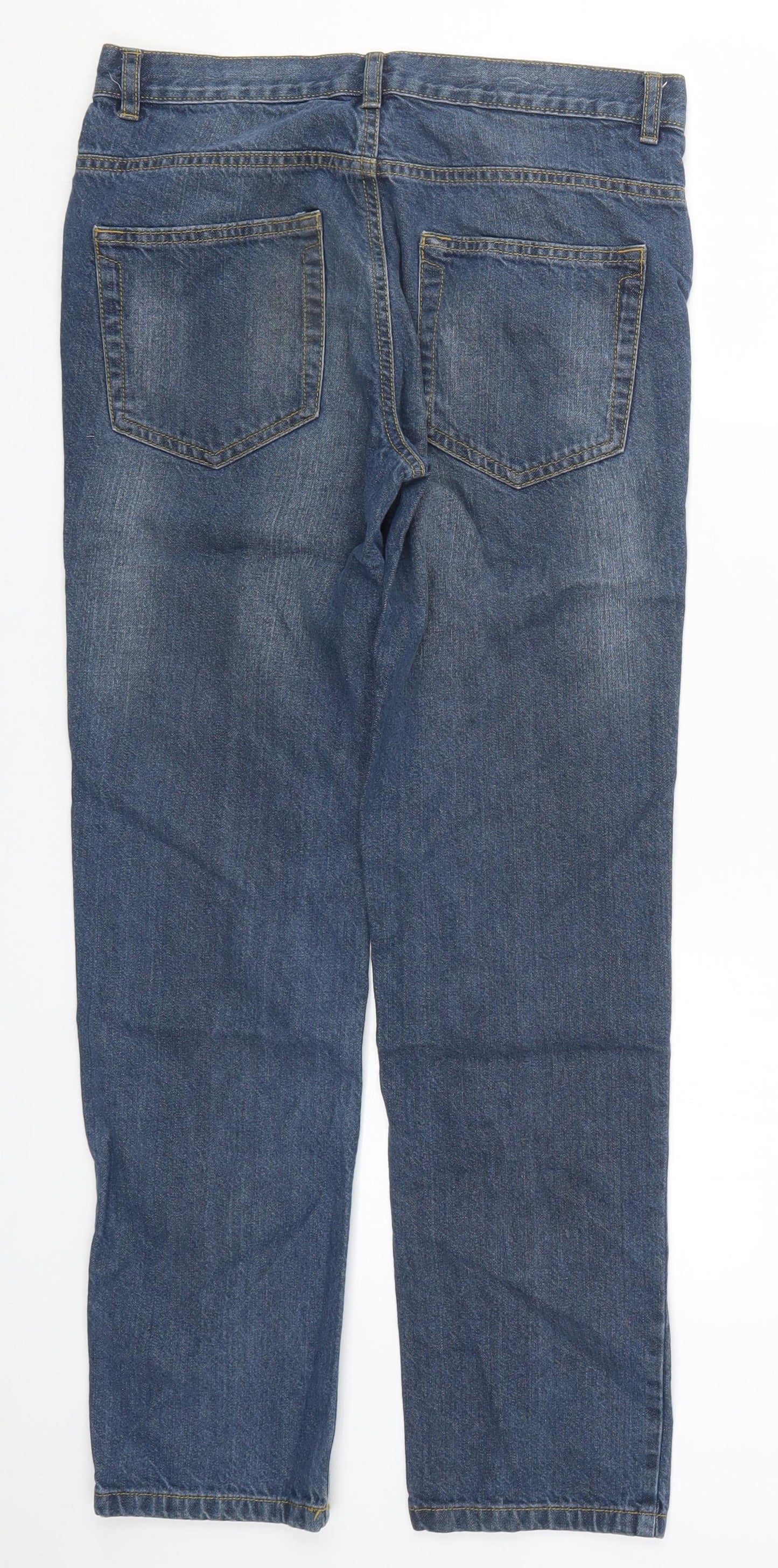 Very Boys Blue  Denim Straight Jeans Size 13 Years