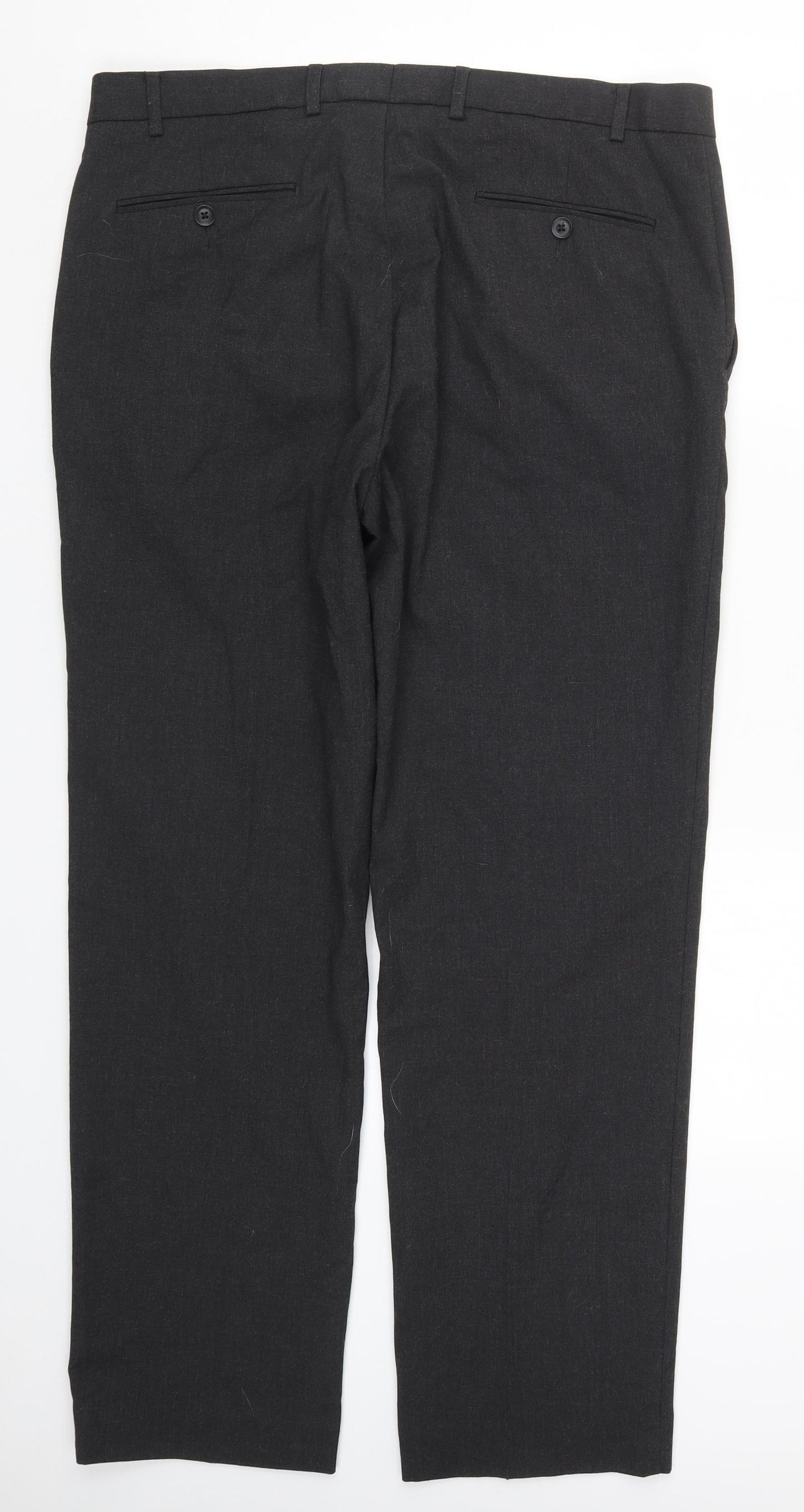 Moss Mens Grey   Trousers  Size 36 L30 in