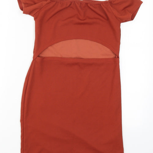 In the Style Womens Red   Mini  Size 10