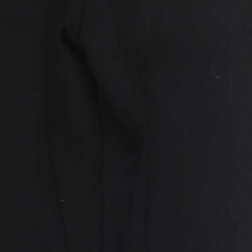 Avenue Womens Black   Carrot Trousers Size 8 L24 in