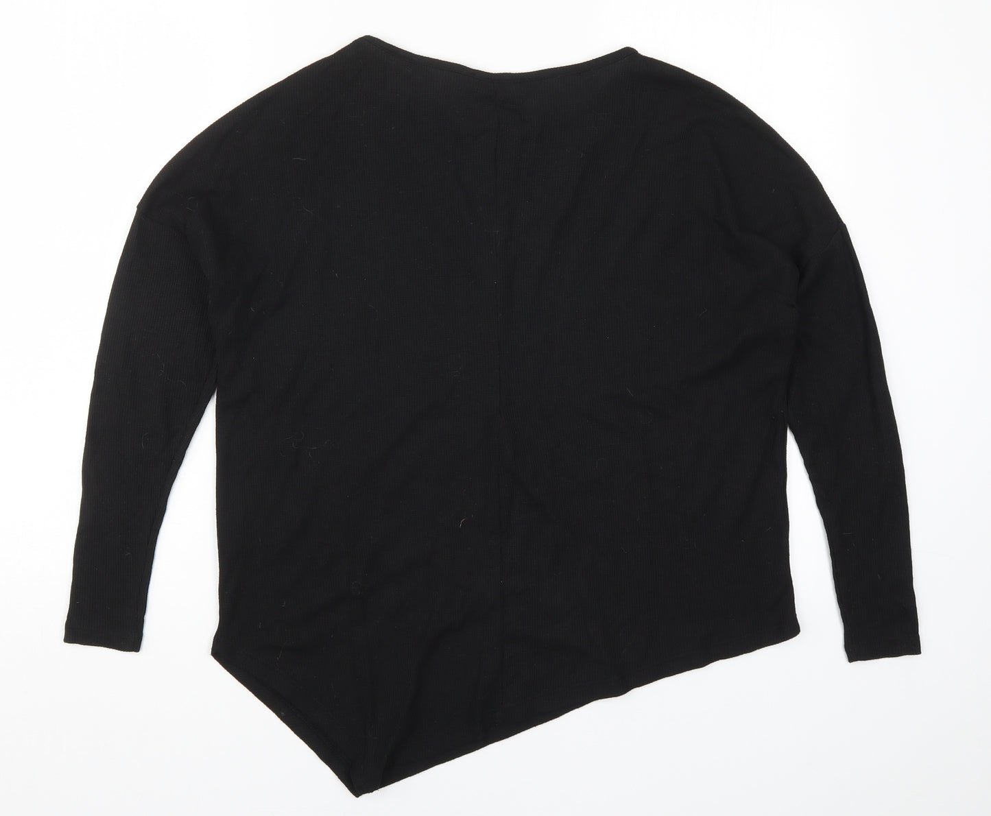 George Womens Black   Basic T-Shirt Size 8