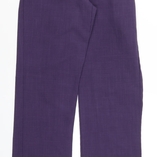 Tempus Womens Purple   Trousers  Size 10 L32 in