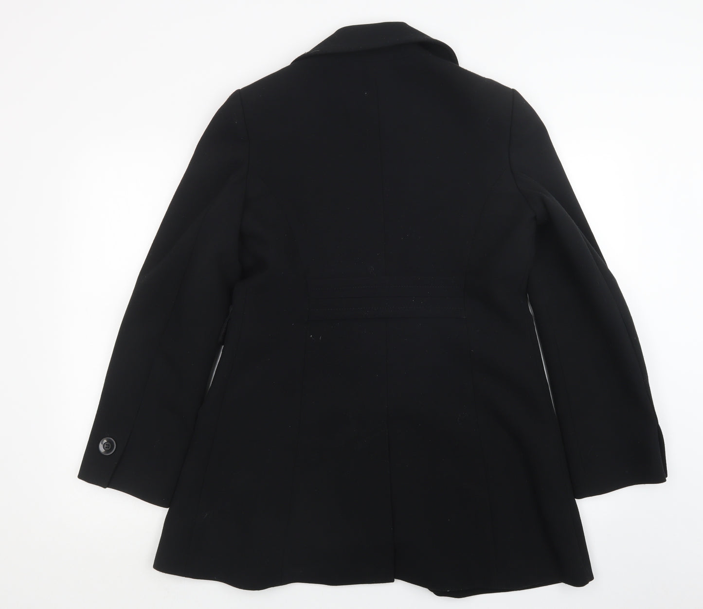 Marks and Spencer Womens Black   Pea Coat Coat Size 10