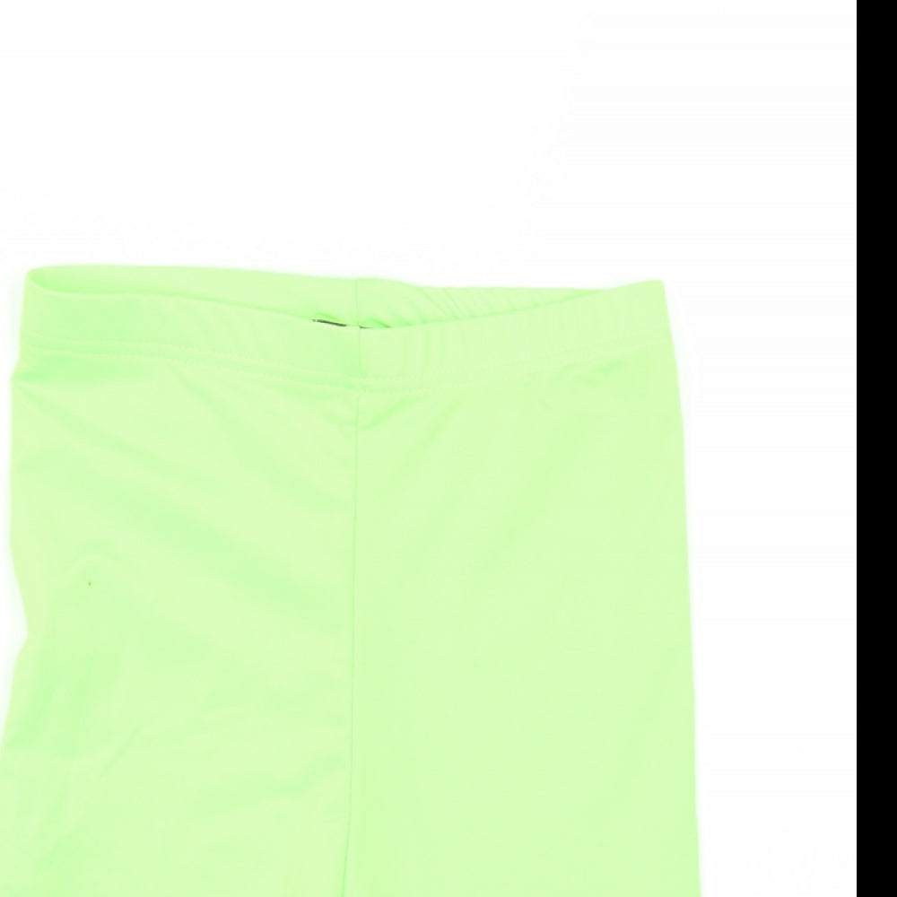 PRETTYLITTLETHING Womens Green   Boyfriend Shorts Size 8