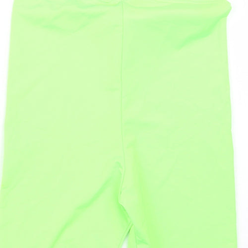 PRETTYLITTLETHING Womens Green   Boyfriend Shorts Size 8