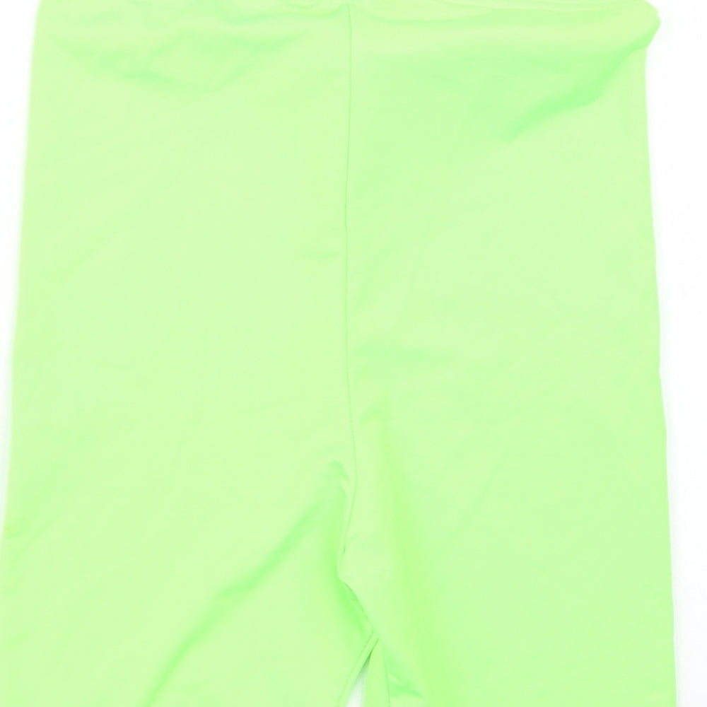 PRETTYLITTLETHING Womens Green   Boyfriend Shorts Size 8