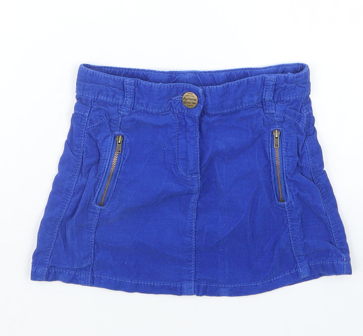 NEXT Girls Blue Straight & Pencil Skirt Size 5 Years