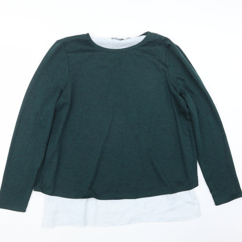 Dorothy Perkins Womens Green   Pullover Jumper Size 16