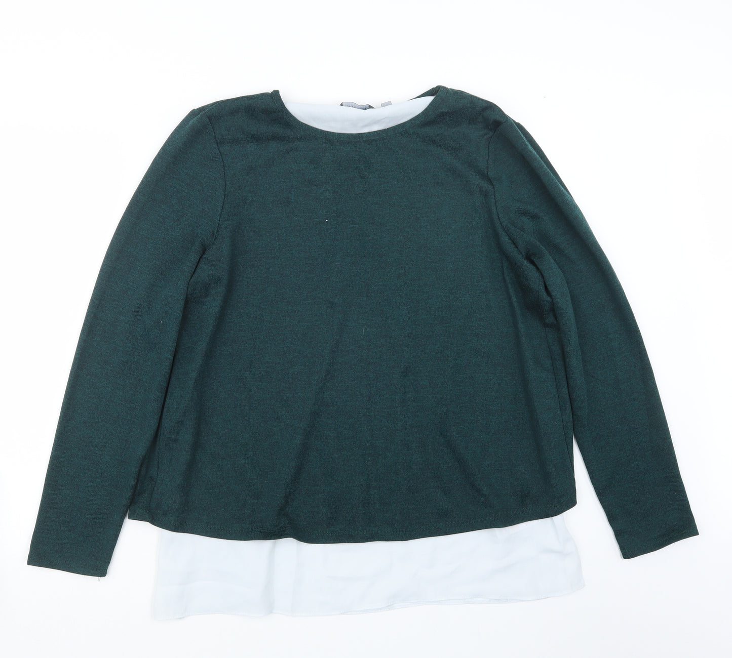 Dorothy Perkins Womens Green   Pullover Jumper Size 16