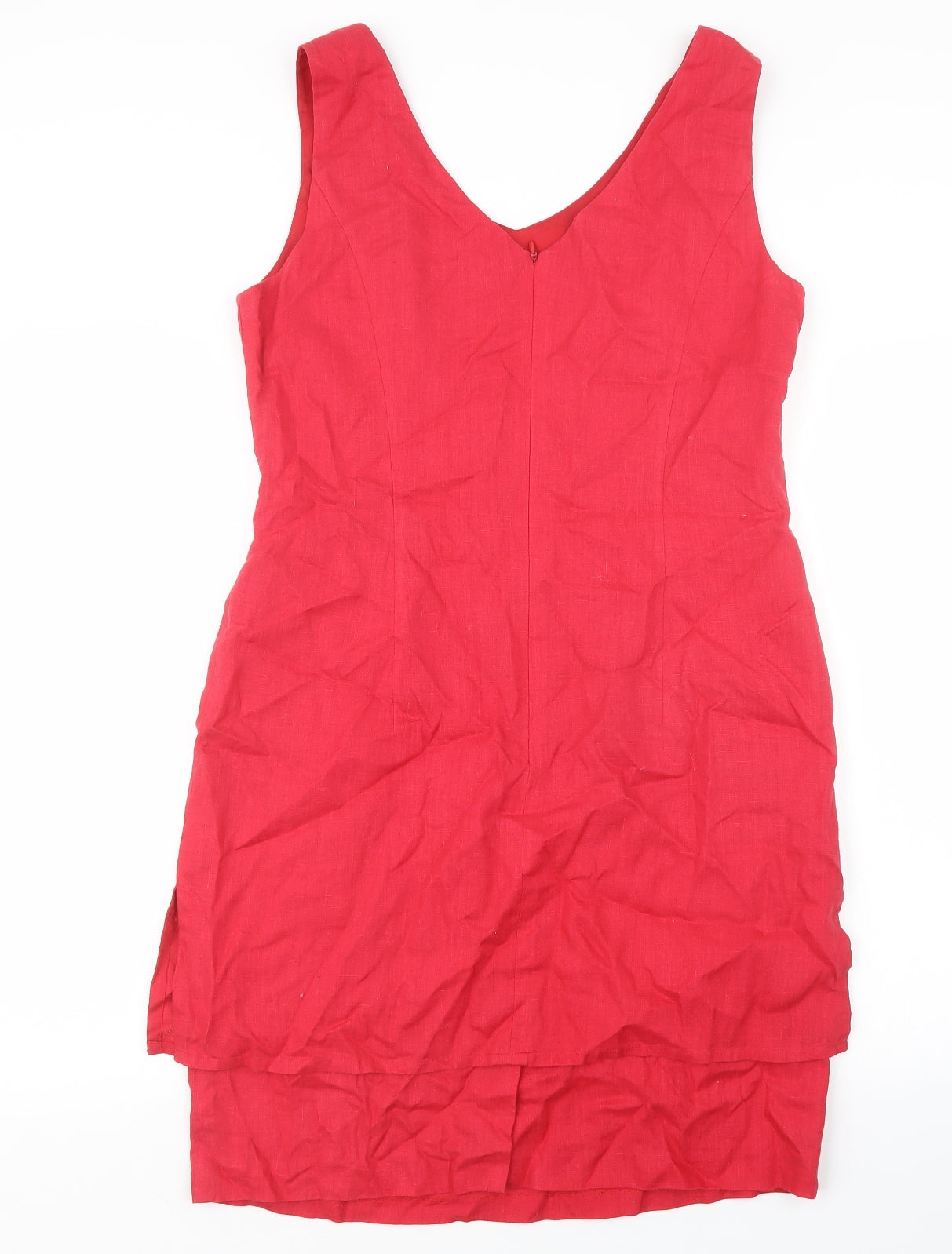 Betty Barclay Womens Red   T-Shirt Dress  Size 14