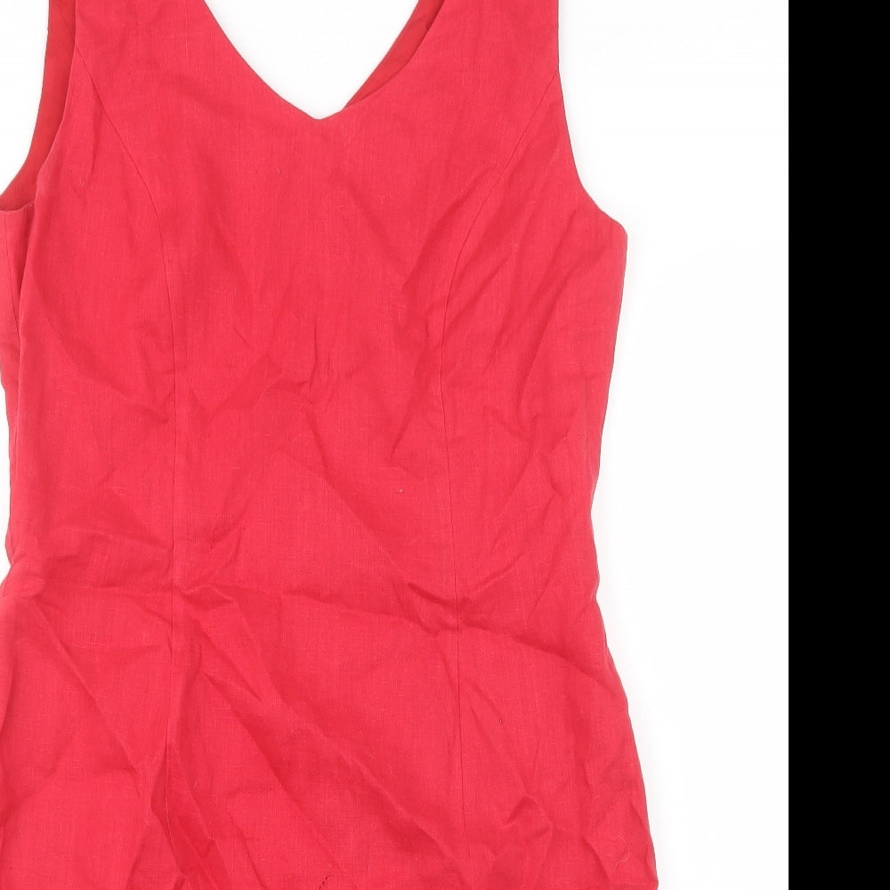 Betty Barclay Womens Red   T-Shirt Dress  Size 14
