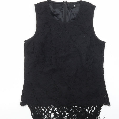 Very Womens Black   Basic Blouse Size 10