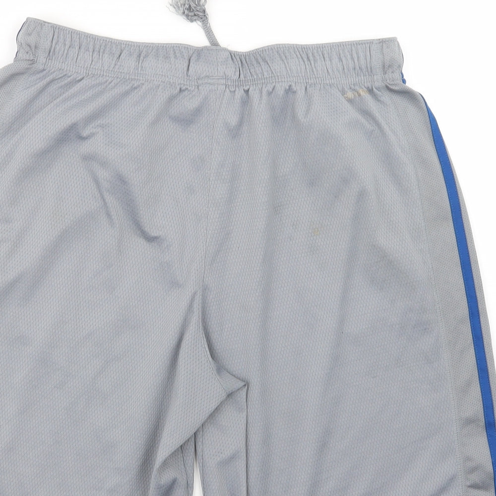 adidas Mens Grey   Sweat Shorts Size L