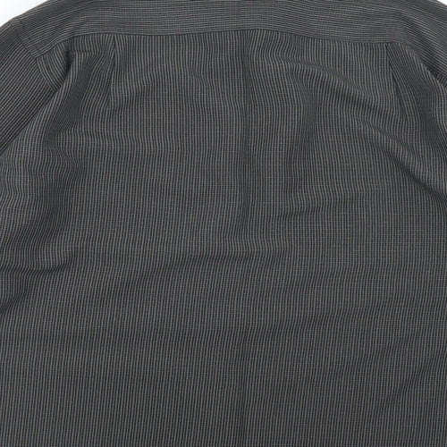 EWM Mens Brown    Button-Up Size L
