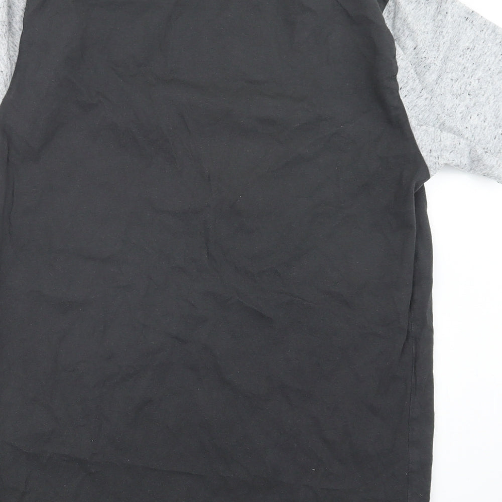Easy Mens Grey    T-Shirt Size S