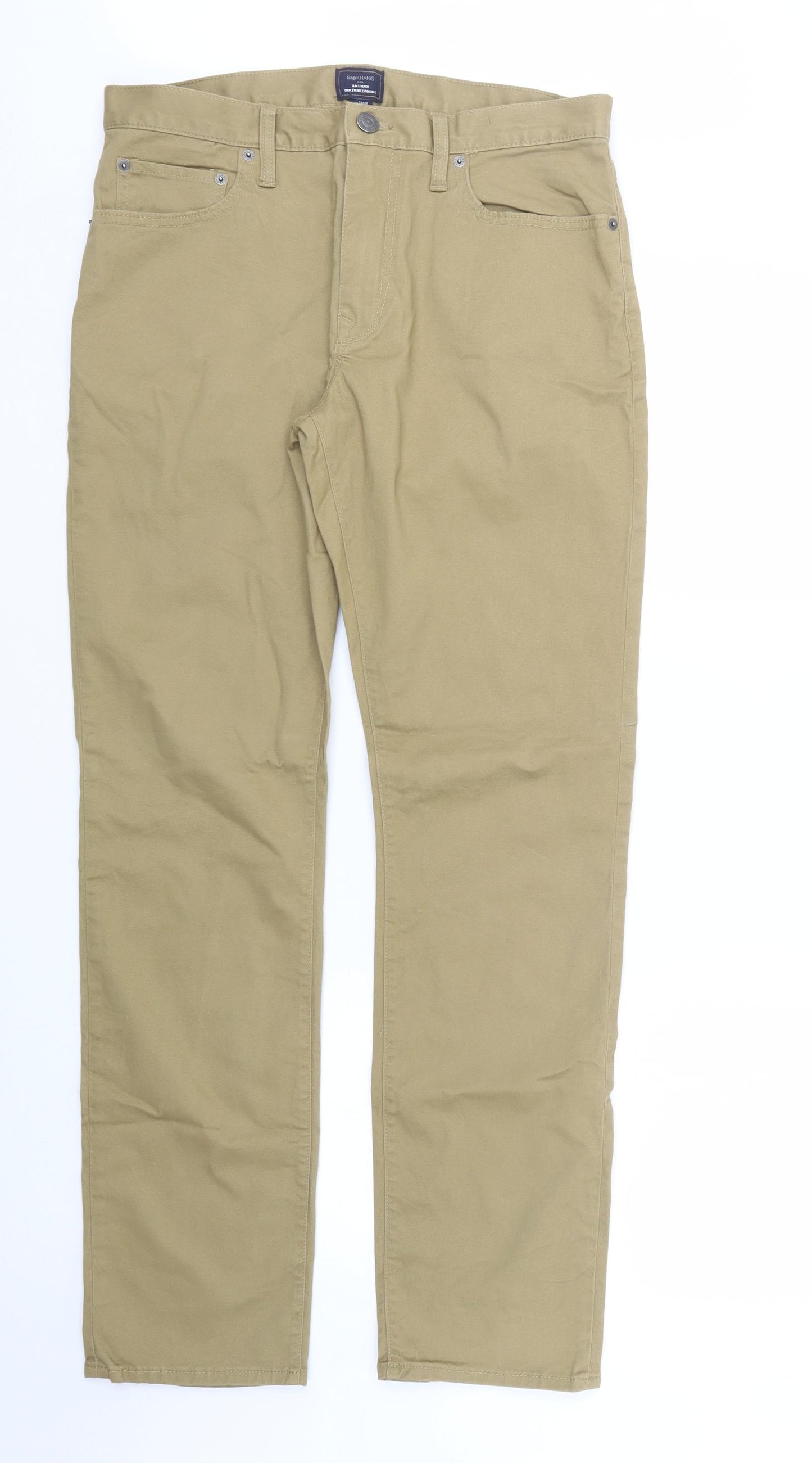 Gap Mens Beige   Trousers  Size 33 in L31 in