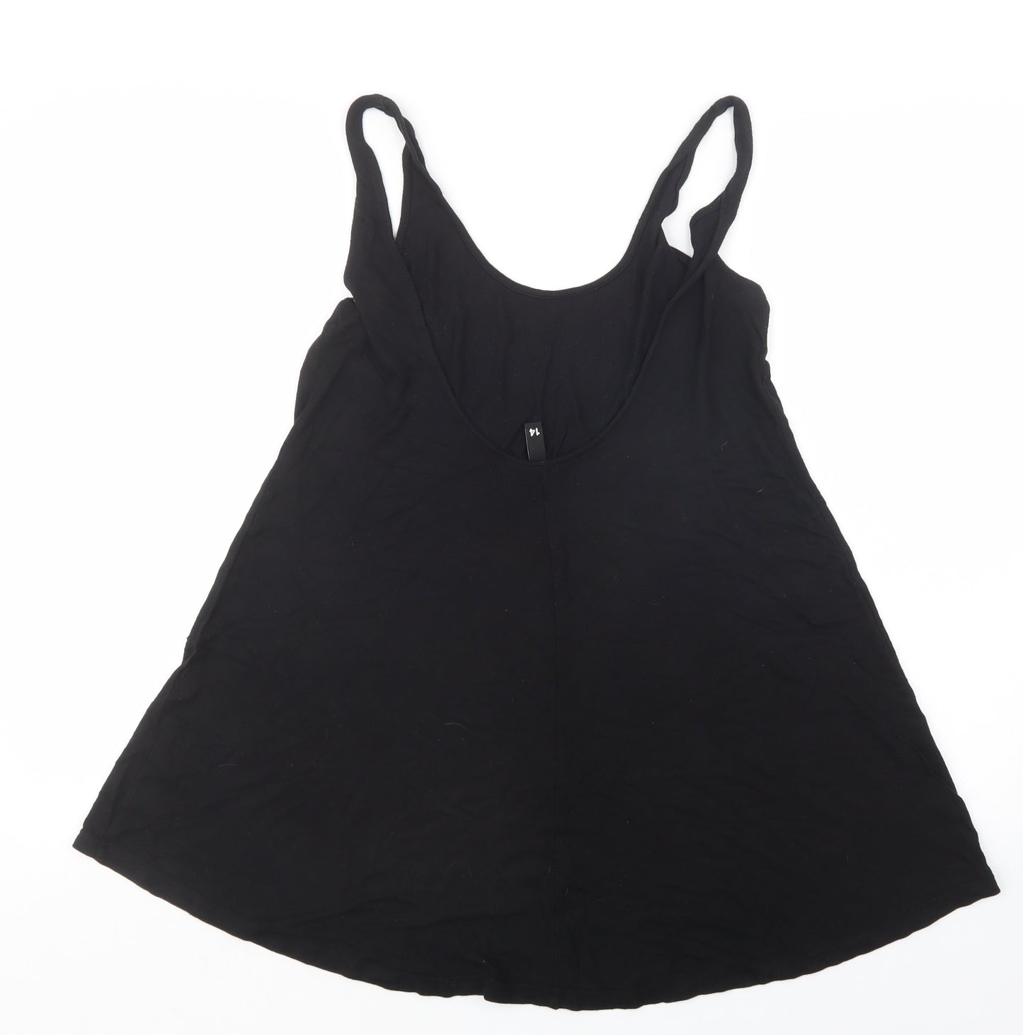 Divided by H&M Womens Black   Basic Tank Size 12
