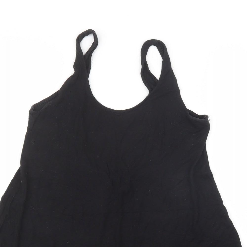 Divided by H&M Womens Black   Basic Tank Size 12