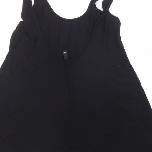 Divided by H&M Womens Black   Basic Tank Size 12