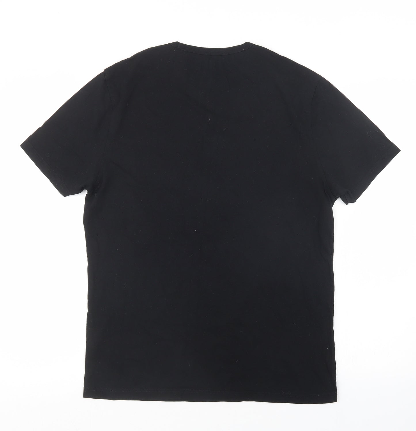 River Island Mens Black    T-Shirt Size M